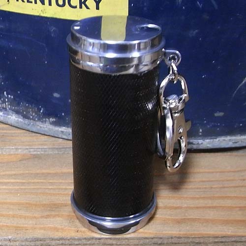 携帯灰皿 アッシュシリンダー キーホルダー型灰皿 エンジンタン