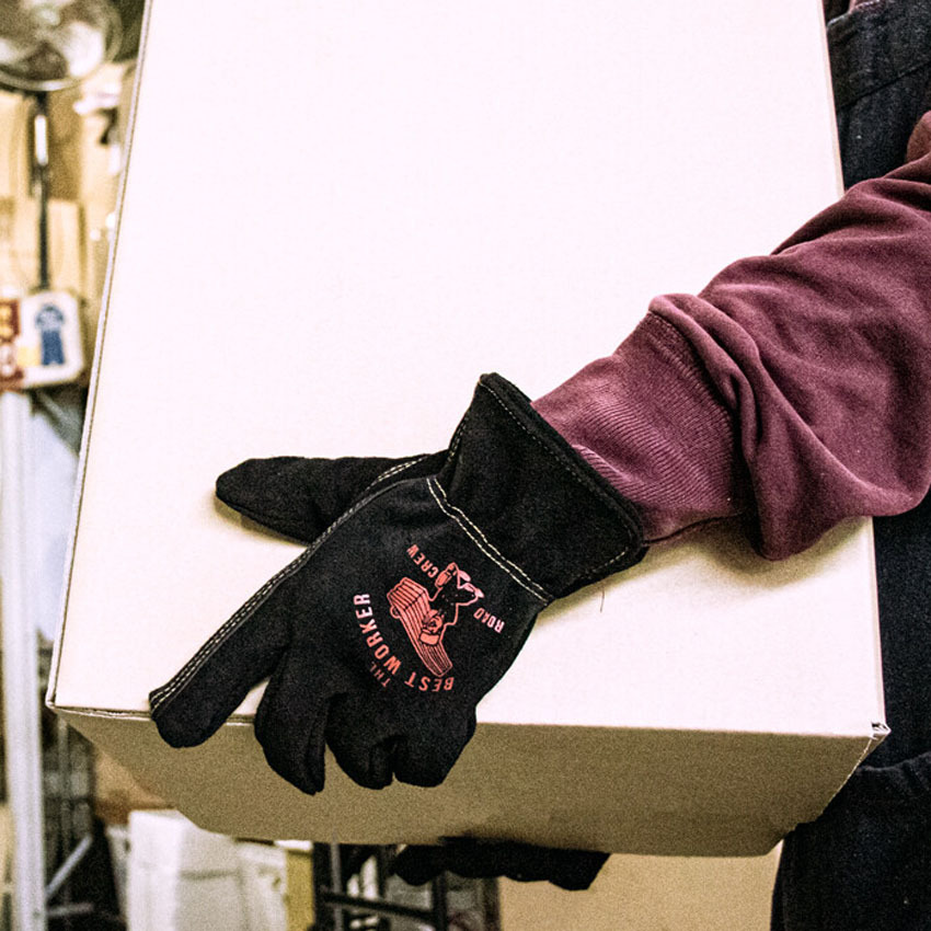 ヴィンテージ ワーク グローブ 牛革 Work Glove 手袋 : アメリカン雑貨