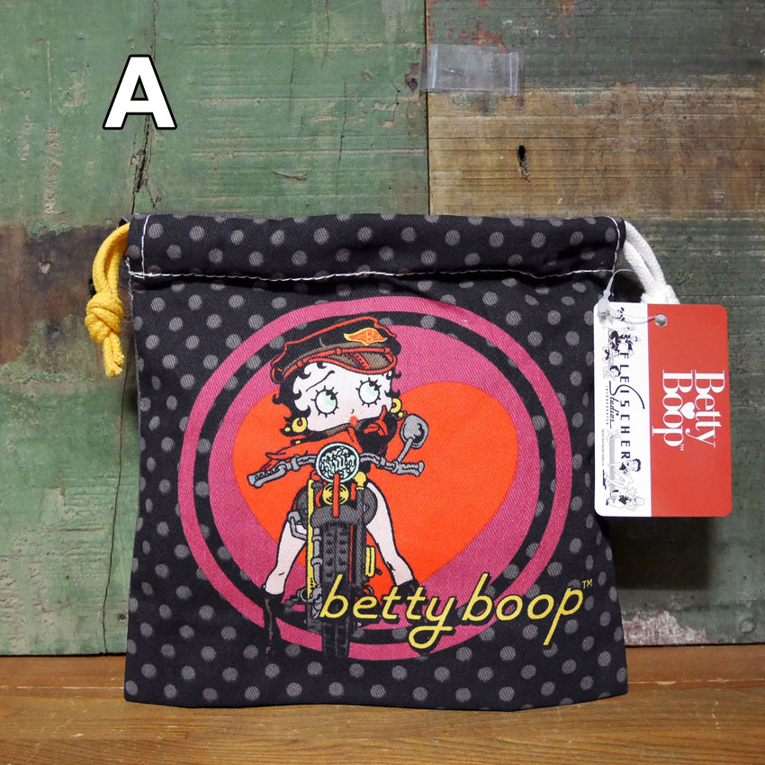 アメリカン 巾着袋 DRAWSTRING BAG 小物収納袋 アメリカン雑貨