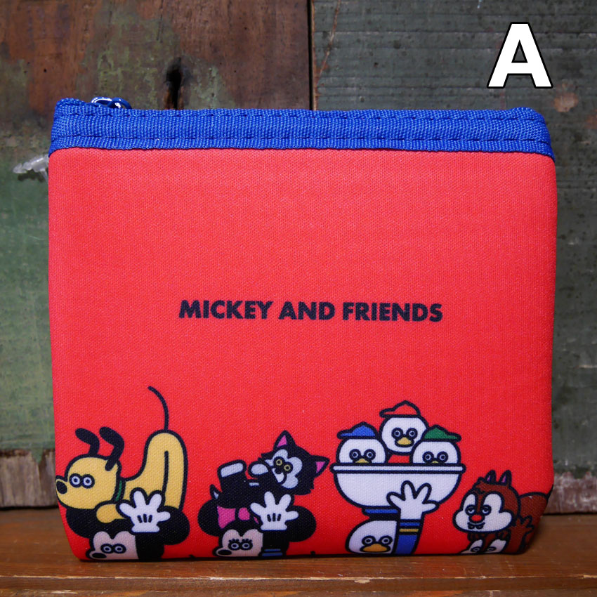 MICKEY MOUSE（ミッキーマウス） ミニフラットポーチ ディズニー 松本