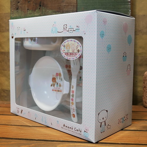 anano cafe ベビー食器 5点セット アナノカフェ 出産祝い ギフトセット