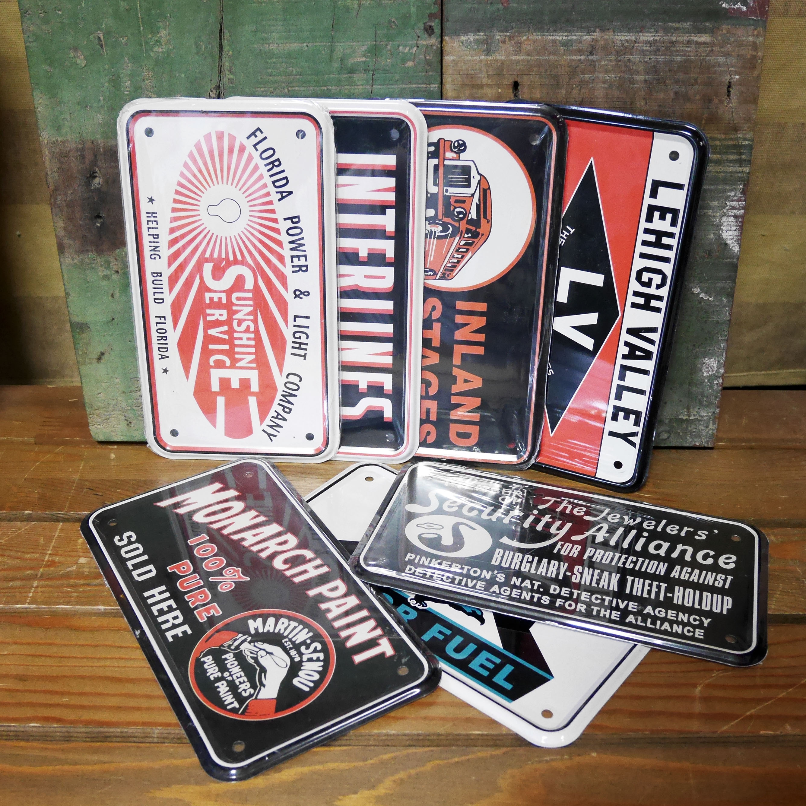 バイクタグ プレート ブリキ看板 ナンバープレート インテリア