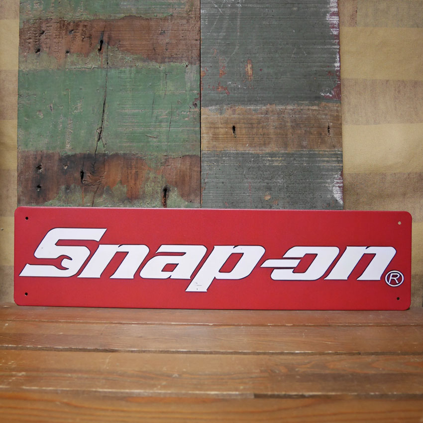 アメリカンサインボード SNAP-ON 横長 サインプレート スナップオン