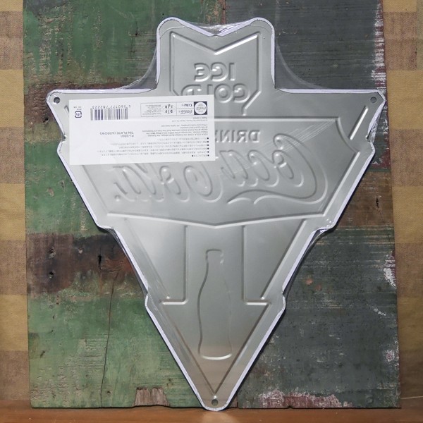 コカコーラ アローカット サイン 幅60cm×縦70cm アメリカン雑貨 壁掛け