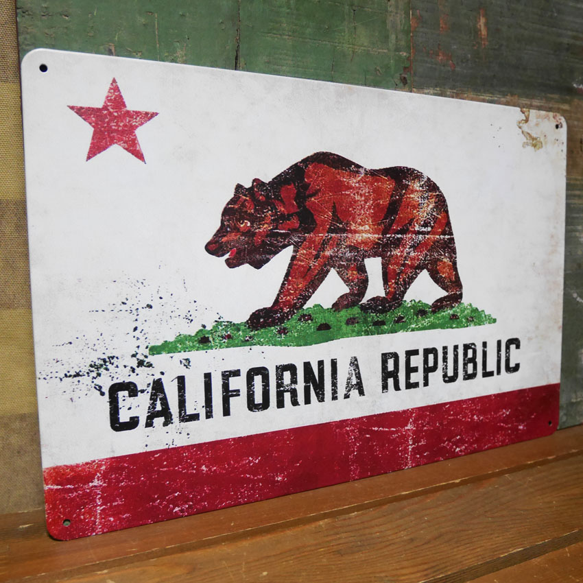 CALIFORNIA アメリカン サインボード A4 インテリア カリフォルニア