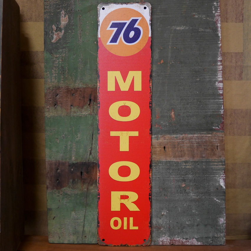 アメリカンサインボード MOTOR 76 インテリア ブリキ看板 : アメリカン