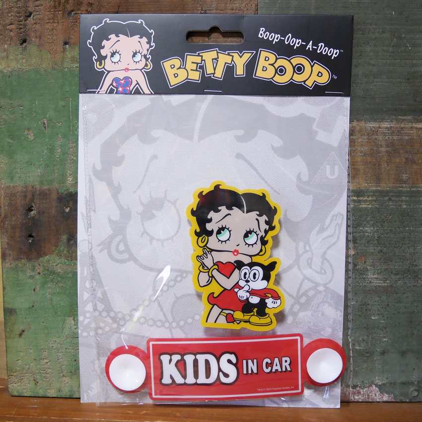 ベティブープ スイングサイン セーフティサイン BETTY BOOP KIDS IN
