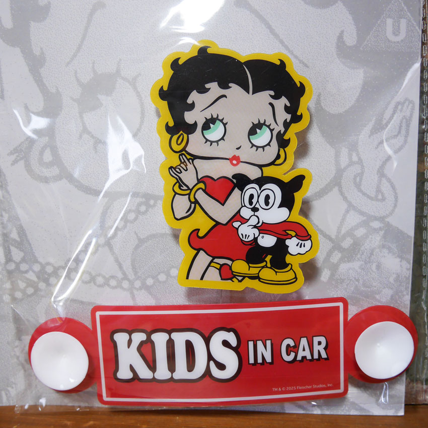 ベティブープ スイングサイン セーフティサイン BETTY BOOP KIDS IN