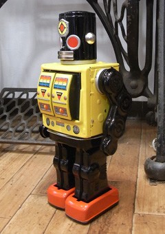 ブリキのおもちゃ ブリキの電動ロボット アストロワン ロボット