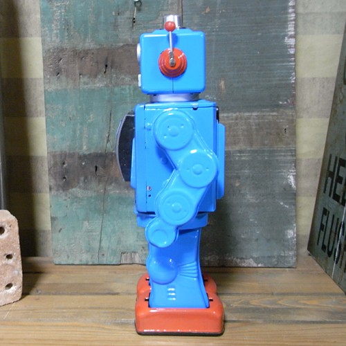 ブリキのおもちゃ ブリキの電動ロボット スターストレイダー