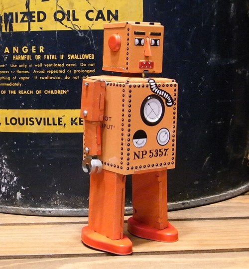 リリプットロボット LILLIPUT ROBOT ブリキのおもちゃ : アメリカン