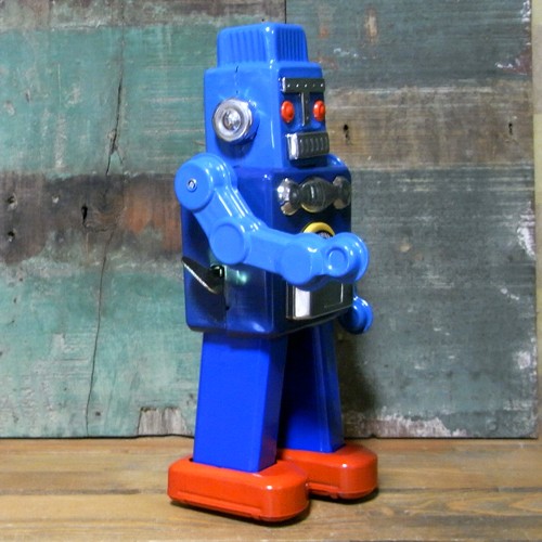 DULTON（ダルトン） ぜんまい ロボット ブリキのおもちゃ : アメリカン