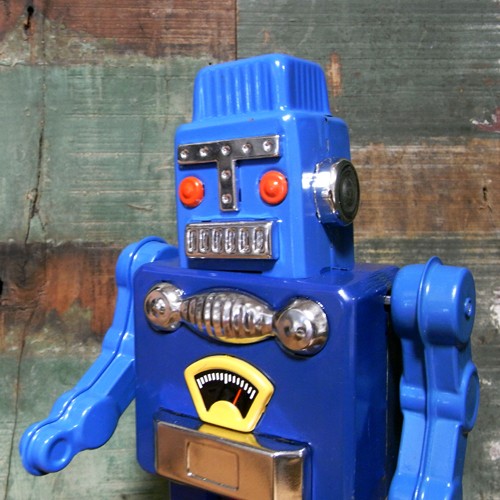 DULTON（ダルトン） ぜんまい ロボット ブリキのおもちゃ : アメリカン