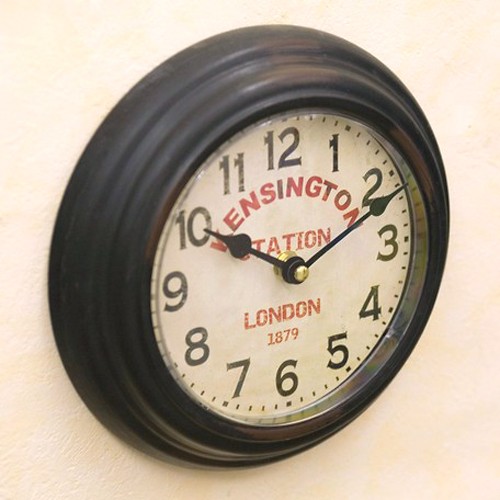 アンティーククロック 壁掛け時計 KENSINGTON STATION : アメリカン