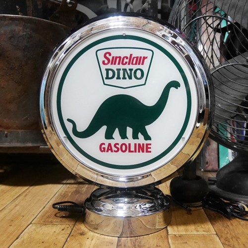 新品　ネオンクロック SINCLAIR シンクレア 時計 アメリカン雑貨 楽天市場】アラームクロック ネオンライト付き シンクレア ガソリン