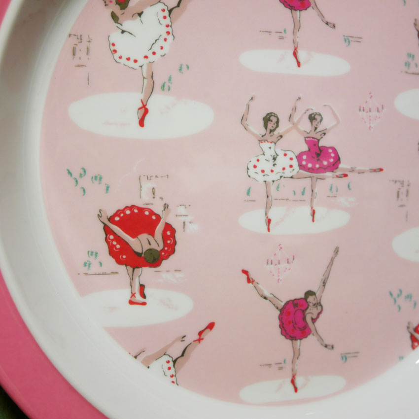 Cath Kidston（キャス・キッドソン） メラミン食器 中皿 バレリーナ