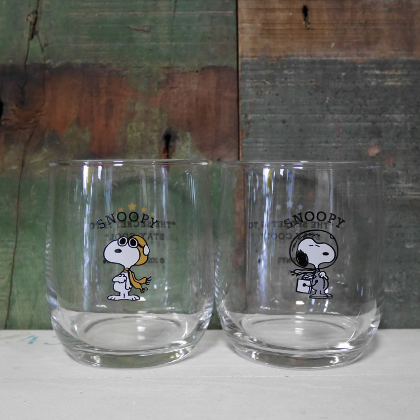新品　スヌーピー　SNOOPY　皿　コップ　グラス　カバー　セット SNOOPY（スヌーピー） グラス SNOOPY GLASS ガラス コップ