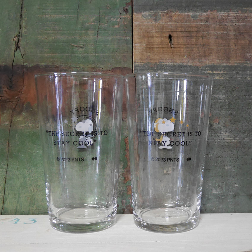 SNOOPY（スヌーピー） グラス コップ タンブラー PEANUTS GLASS SERIES
