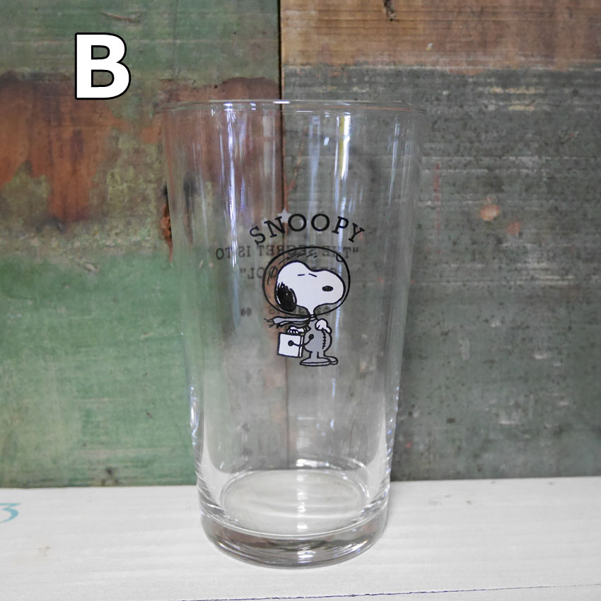 SNOOPY（スヌーピー） グラス コップ タンブラー PEANUTS GLASS SERIES