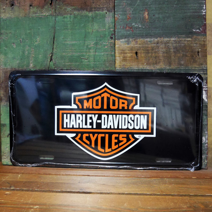 Harley-Davidson PATENTED 純正ロゴ ネームプレート　新品 Harley Davidson（ハーレー・ダビッドソン） ライセンスプレート