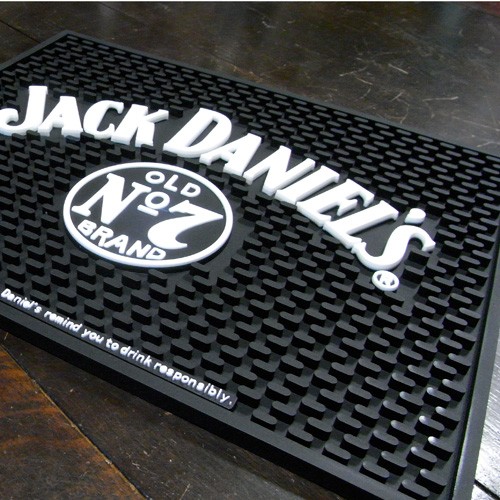 バーマット ジャックダニエル Jack Daniel BARマット アメリカン 