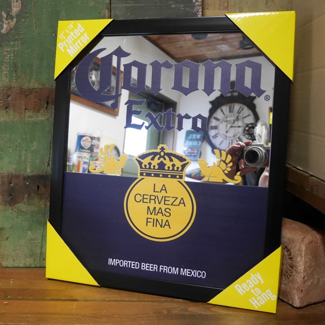 Corona Extra 　パブミラー　黒板式メニューボード Corona Extra パブミラー 黒板式メニューボード Corona Extra