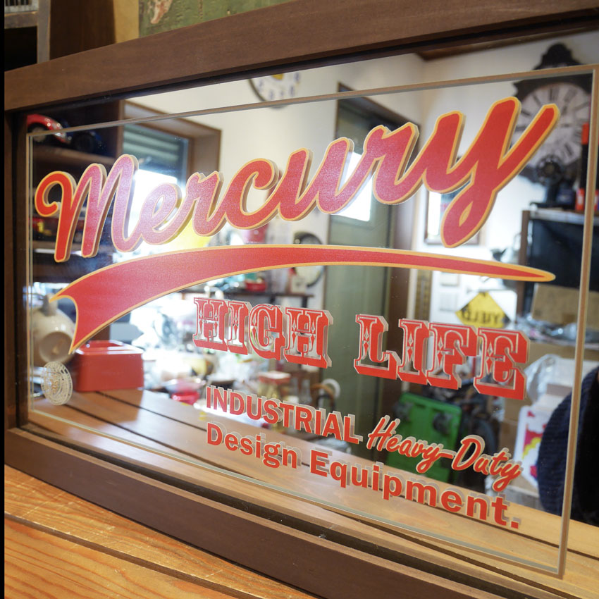 MERCURY（マーキュリー） パブミラー インテリア ウォールミラー 鏡