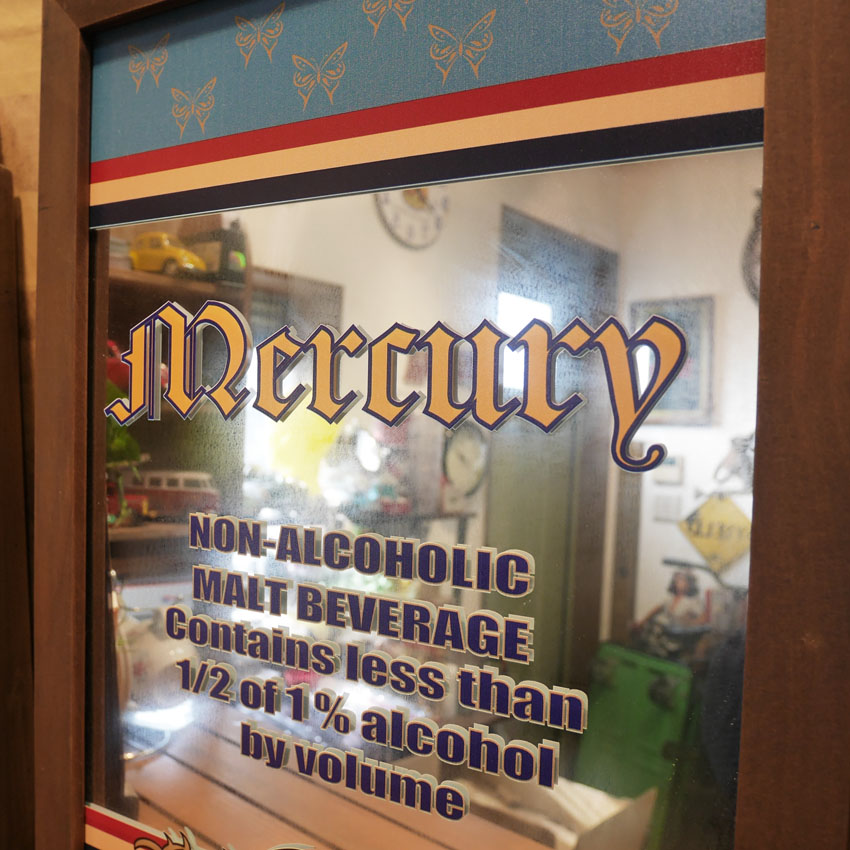 MERCURY マーキュリー パブミラー インテリア ウォールミラー 鏡