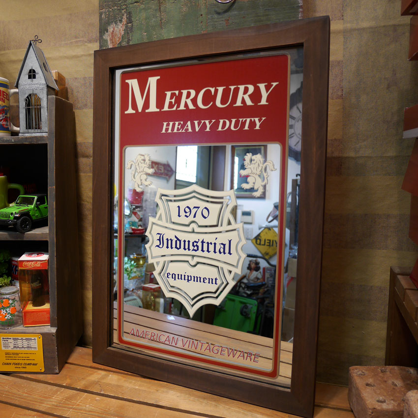 マーキュリー パブミラー MERCURY インテリア ウォールミラー 鏡 AMERICAN VIVTAGEWARE ガレージミラー : mp-42 :  アメリカン雑貨のグッズファーム - 通販 - Yahoo!ショッピング