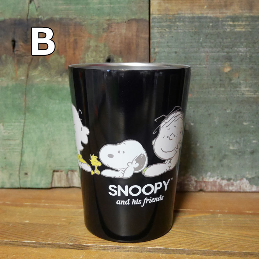 SNOOPY（スヌーピー） ステンレスタンブラー PEANUTS SNOOPY 保温 保冷