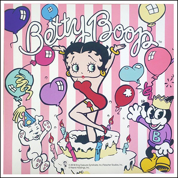 ベティブープ PARTY LEDキャンバスライト Betty Boop インテリア ネオンサイン