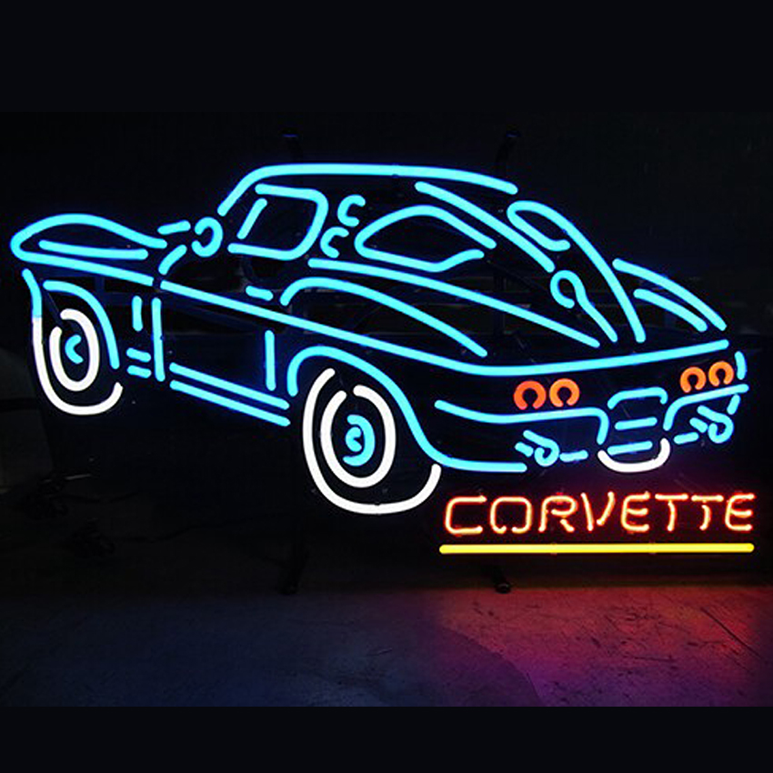 NEW CORVETTE ネオンサイン シボレー ネオン管 NEON SIGN