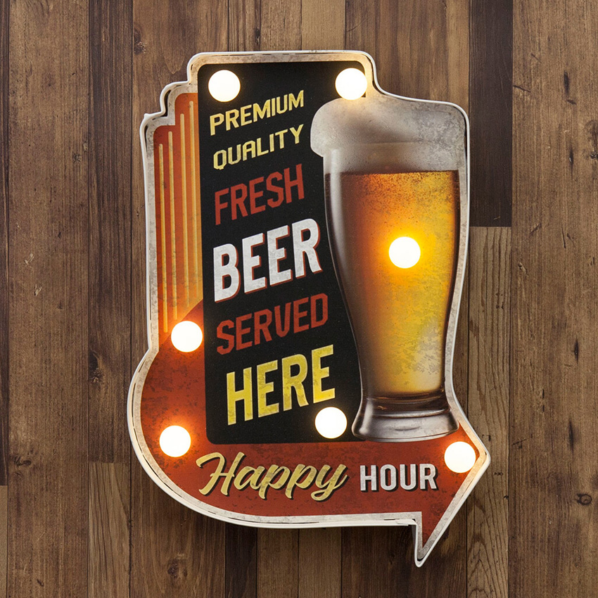 ビール　beer 居酒屋　ガラスネオンサイン　オーダーメイド　アメリカン雑貨 アメリカンクラシック LED Sign FRESH BEER ビール ネオンサイン