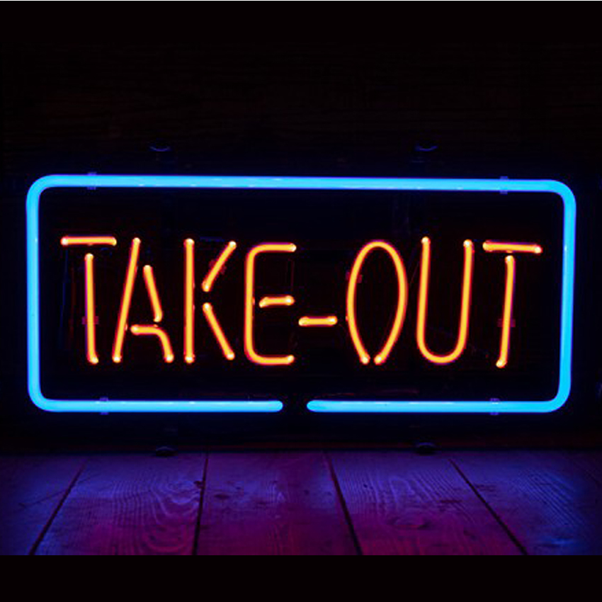 TAKE-OUT ネオンサイン テイクアウト ネオン管 NEON SIGN : アメリカン
