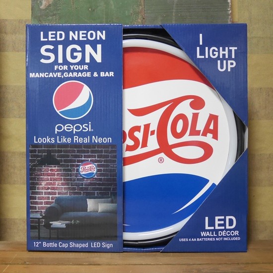 ペプシコーラ 王冠型 LED ロープ ネオンサイン PEPSI COLA : neon-97 : アメリカン雑貨のグッズファーム - 通販 -  Yahoo!ショッピング