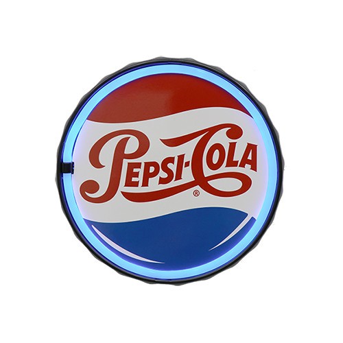 ペプシコーラ 王冠型 LED ロープ ネオンサイン PEPSI COLA