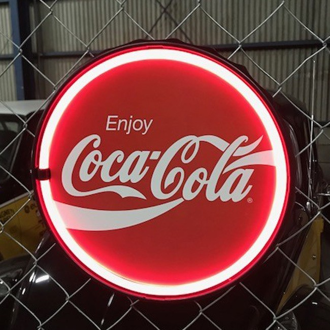 Coca Cola（コカコーラ） LEDロープサイン インテリア Coca-Cola