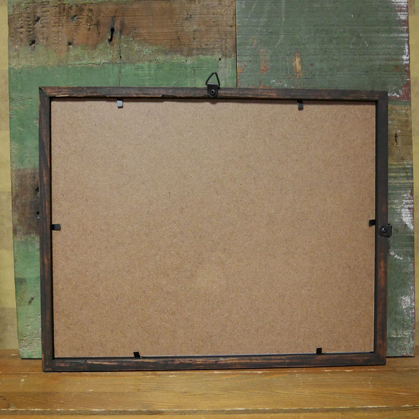 VTG Budweiser King Of Beers Anheuser-Busch Wooden Frame Beer