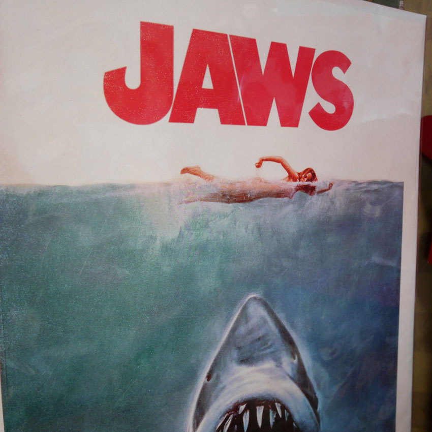 ジョーズ ミニポスター インテリア JAWS アメリカン雑貨
