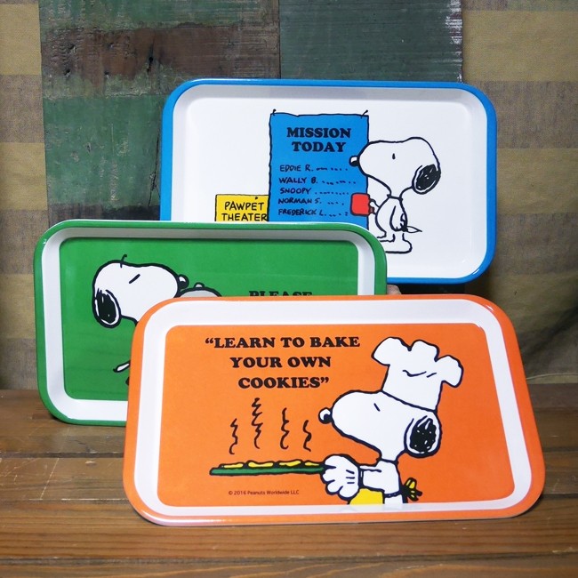 ☆昭和レトロ品☆1970's ヴィンテージPEANUTS スヌーピーメタルトレイ pt-16.1.jpg