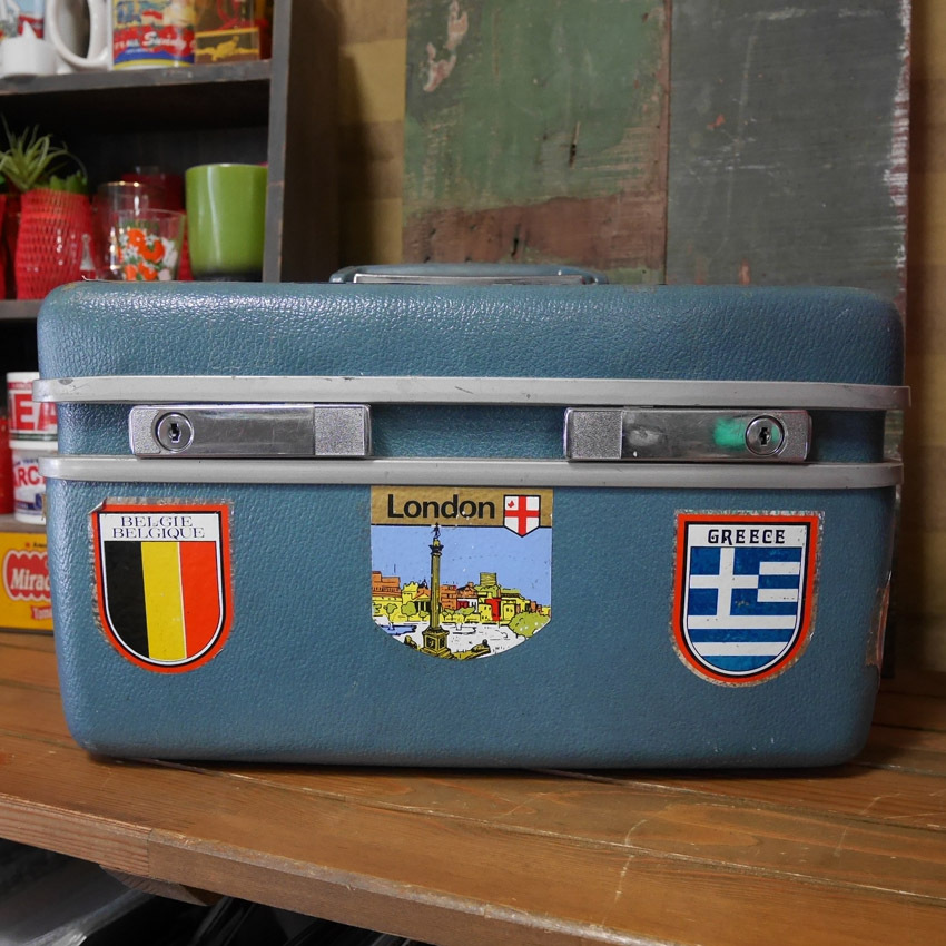 Samsonite Vintage メイクボックス ヴィンテージ コスメボックス Samsonite Royal Traveller 小物入れ