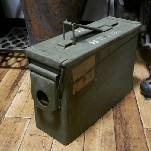 U.S. アンモボックス 収納 小物入れ 米軍 弾薬箱 : アメリカン雑貨の