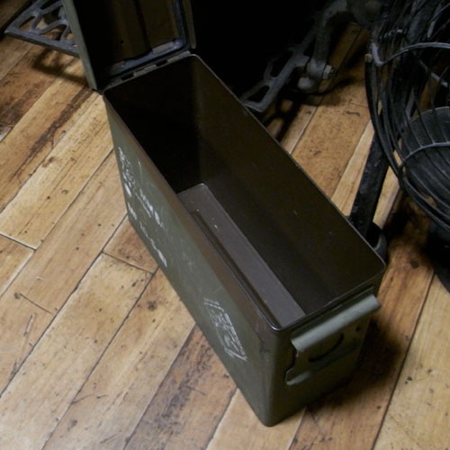U.S. アンモボックス 収納 小物入れ 米軍 弾薬箱 : アメリカン