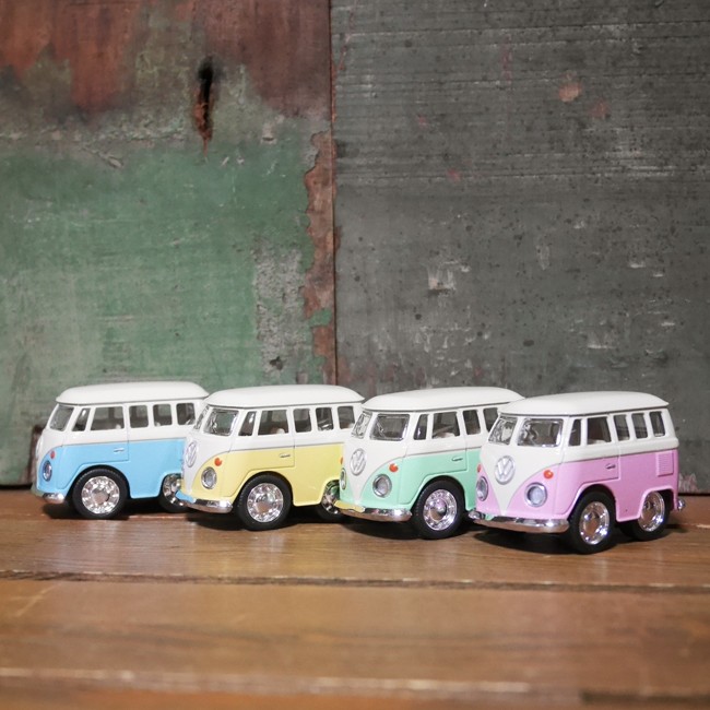 フォルクスワーゲン ダイキャストミニカー Pastel Color 4Pセット