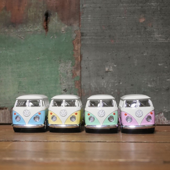 フォルクスワーゲン ダイキャストミニカー Pastel Color 4Pセット