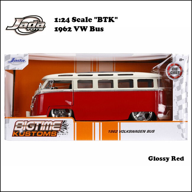 フォルクスワーゲン バス JADA TOYS BTK 1962 VW BUS 1/24