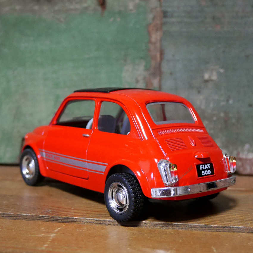 フィアット500 プルバックミニカー PULL BACK CAR Fiat500