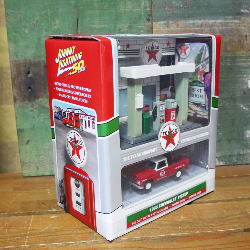 GreenLight 1/64 ﾀﾞｲｷｬｽﾄﾓﾃﾞﾙ用ジオラマ 1:64 ◇TEXACO OIL