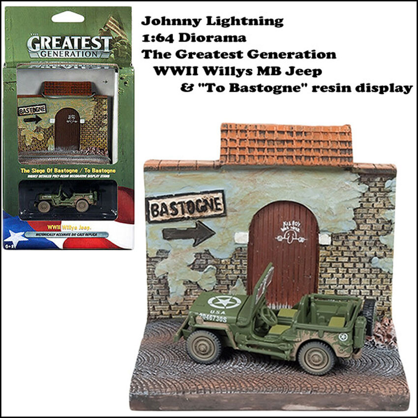 ジョニーライトニング ミニチュア ジープ JOHNNY LIGHTNING 1/64 WWII