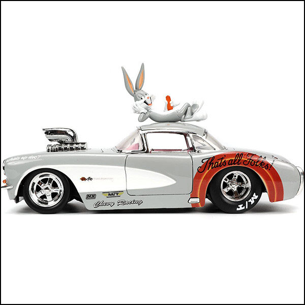 LOONEY TUNES レトロミニカー 1/24 JADA TOYS 1957 CHEVROLET
